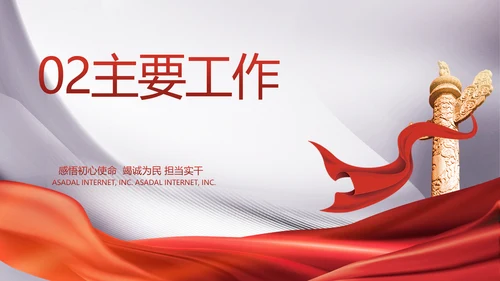 大气党政党风廉洁报告工作总结PPT