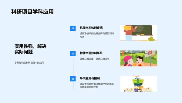 专科知识答辩指导PPT模板