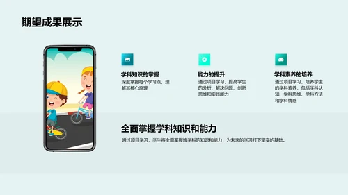 高一学科研究报告PPT模板