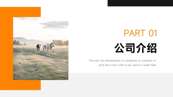 橙色主题教育员工入职培训PPT模板