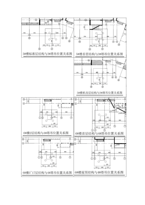 X地块群塔作业专题方案专家论证重点标准版.docx