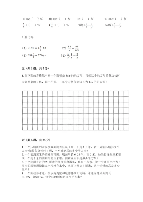 小学数学六年级下册竞赛试题【典型题】.docx