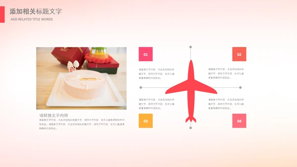 生日会宴寿诞生日快乐百天周岁PPT模板