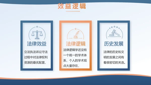 蓝色法律讲堂知识讲座培训宣传PPT