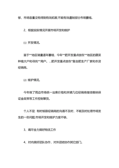 销售经理的年度工作总结及工作计划范文.docx