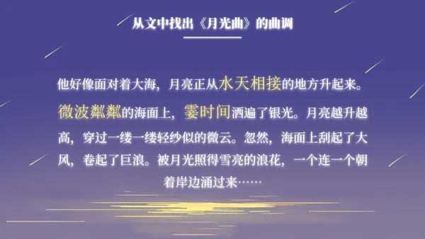 部编版语文六年级上册月光曲课件PPT模板