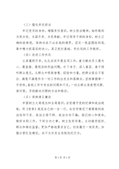 “不忘初心牢记使命”主题教育检视剖析材料两篇.docx