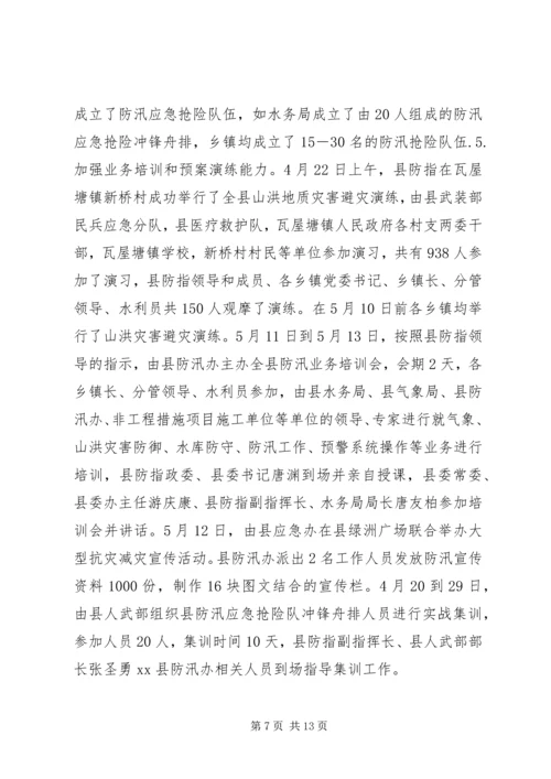 乡镇水务局上半年工作总结.docx