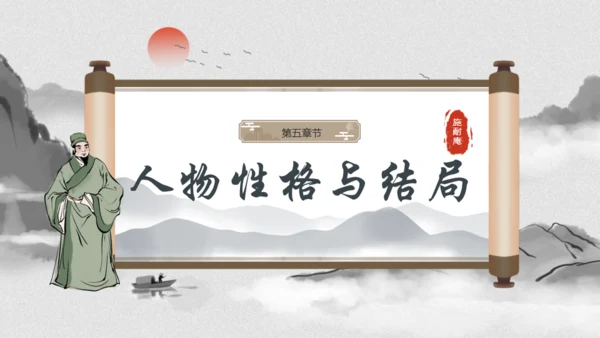 《水浒传》宋江人物解析通用PPT模板