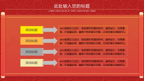 迎春年会联欢晚会通用PPT模板