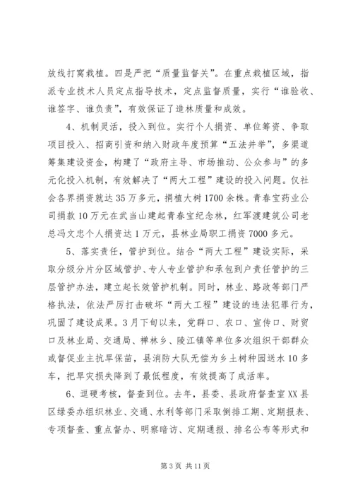 县城周绿化和绿色通道建设工作会讲话.docx