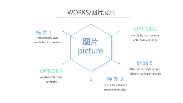 蓝色简约大方医疗公司宣传工作总结动态PPT