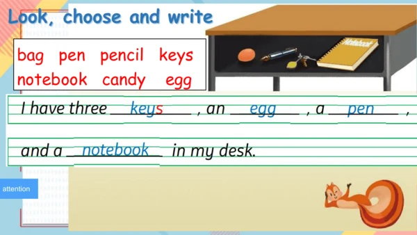 Unit 2 My schoolbag Part B Read and write 课件 （共18张