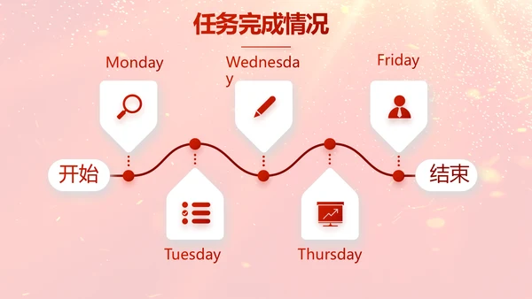 红色喜庆竞选学生会班干部动态PPT模板