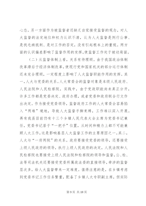 县级人大监督工作情况调研报告 (2).docx