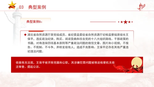2024廉政教育警示党课违反廉洁纪律案例剖析党课PPT