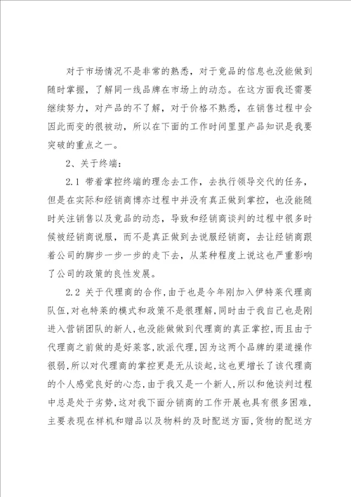 公司营销经理工作总结怎么写七篇