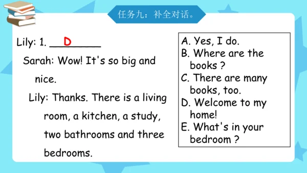 Unit 5 There is a big bed 复习课件（词组+句型+语音+语法+写作指导）