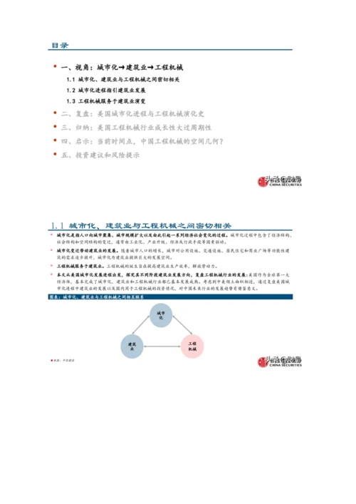 工程机械行业专题报告-美国工程机械的复盘与启示.docx