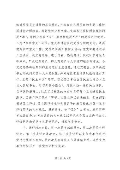 掌握四个要点，把握四个环节做好共产党员先进.docx