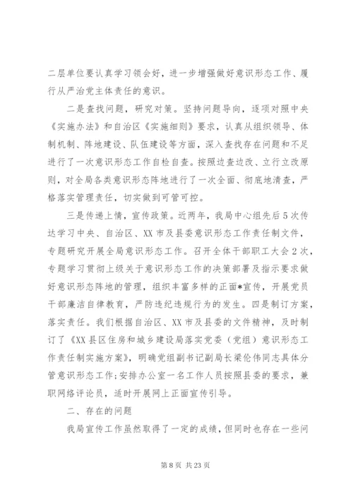 意识形态工作总结精选多篇.docx