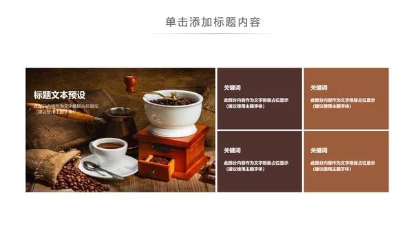 美味休闲下午茶咖啡厅介绍咖啡介绍PPT