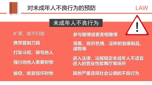 知法守法健康成长法制教育讲堂PPT课件