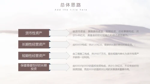 工作年度述职汇报大沙漠通用PPT模板