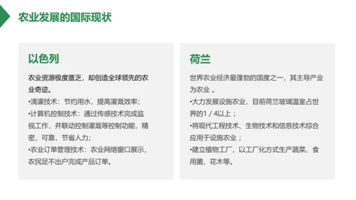 智慧农场粮食安全PPT模板