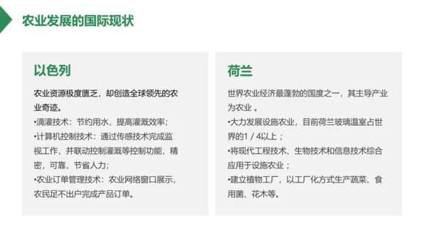 智慧农场粮食安全PPT模板