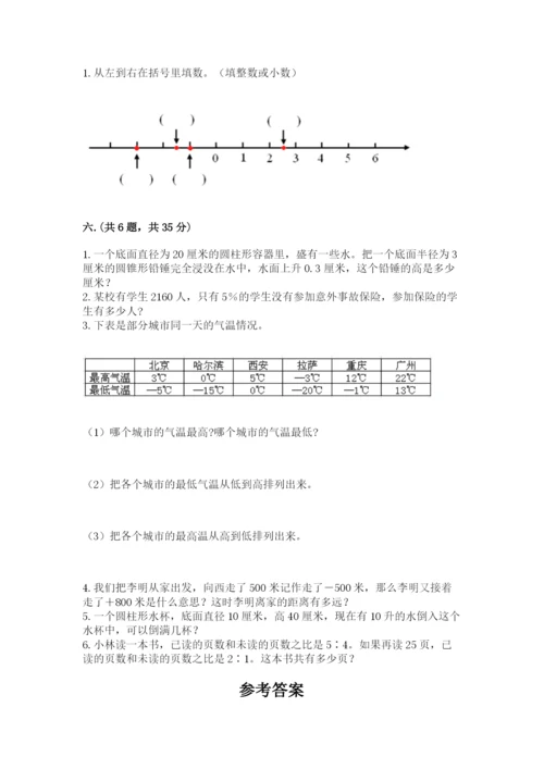 苏教版小升初数学模拟试卷ab卷.docx