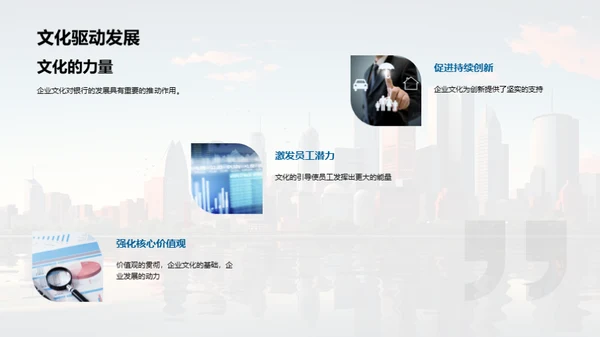 塑造银行企业文化