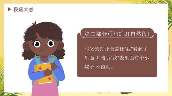 部编版语文六年级下册《表里的生物》