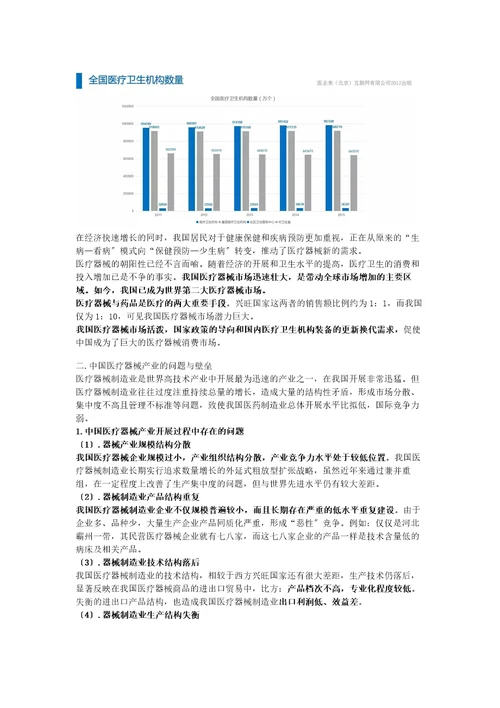 2023年度医疗器械行业研究报告