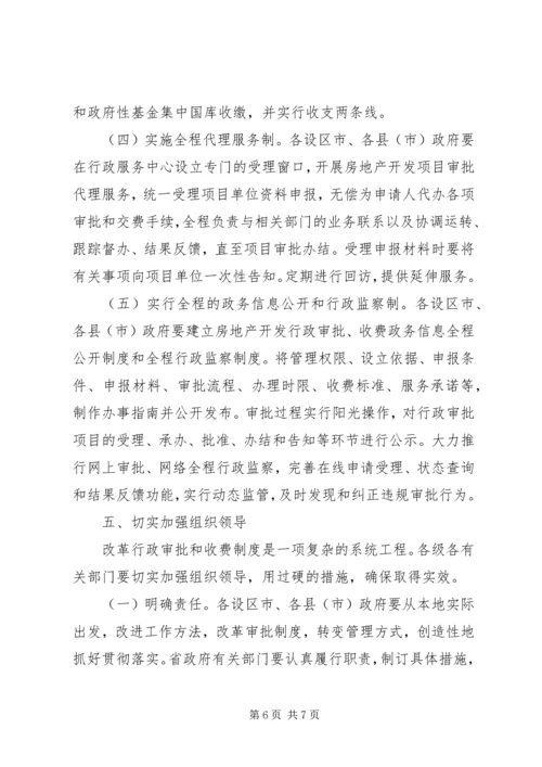 优化房地产业发展环境的意见.docx