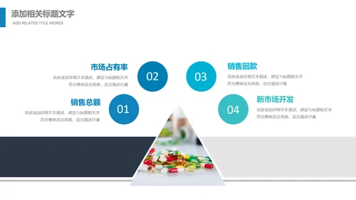 医院医药代表医疗药品医药公司PPT模板