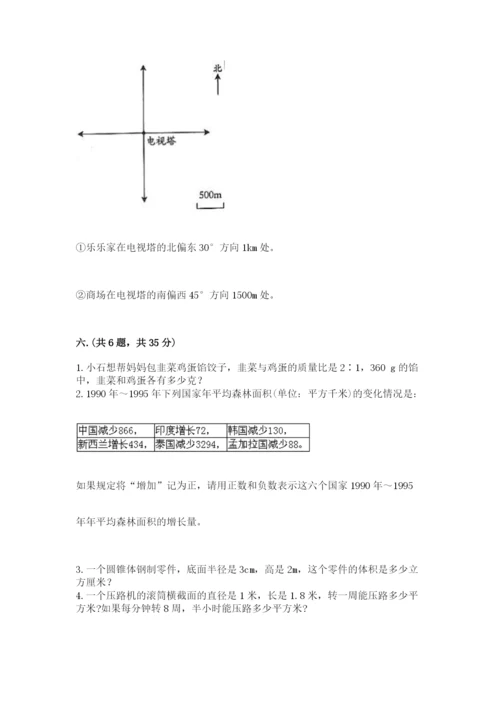 人教版六年级数学小升初试卷【新题速递】.docx