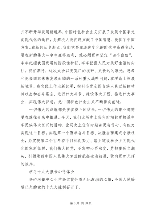 学习十九大报告心得体会(多篇)_3.docx