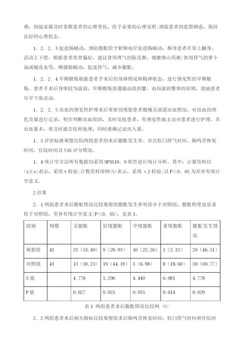 预见性护理在泌尿外科腹腔镜手术护理中的应用.docx