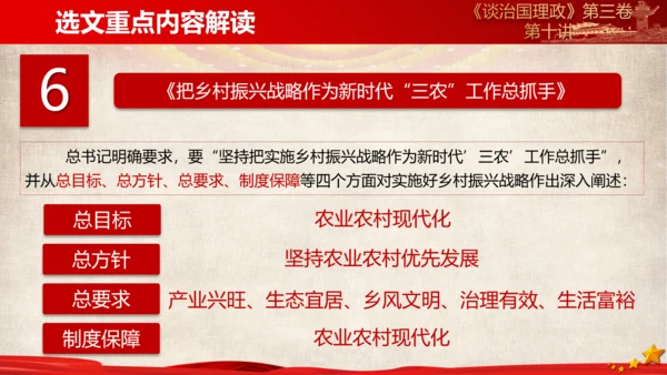 《谈治国理政》第三卷第九专题解读PPT模板