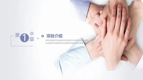 公司企业项目宣传通用PPT模板
