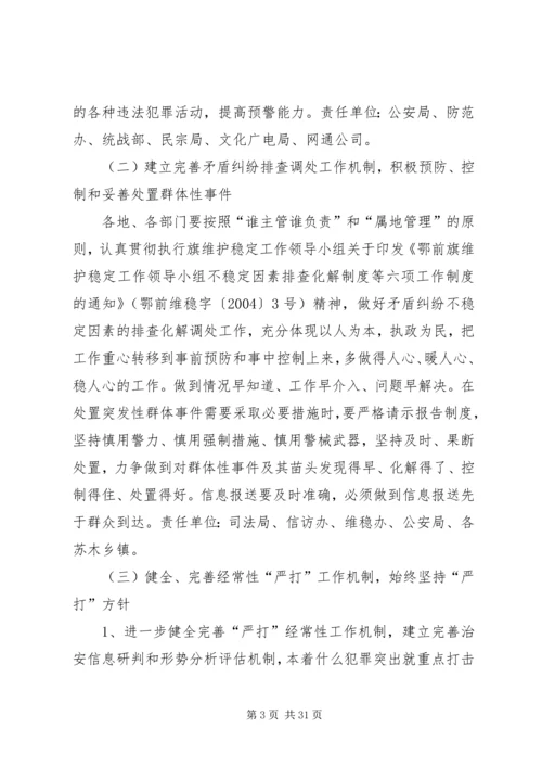 乡镇安全稳定工程平安创建实施方案_1.docx