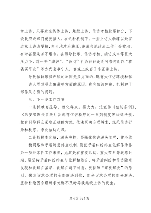 做好新形势下基层信访工作的几点思考(精) (2).docx