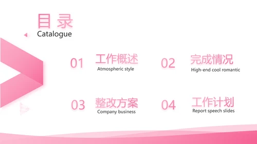 粉色简约关爱女性健康工作总结汇报动态PPT
