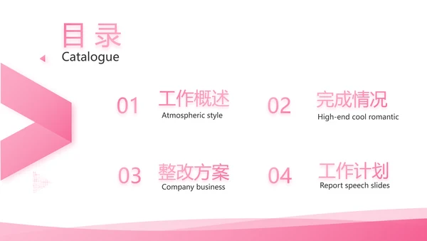 粉色简约关爱女性健康工作总结汇报动态PPT