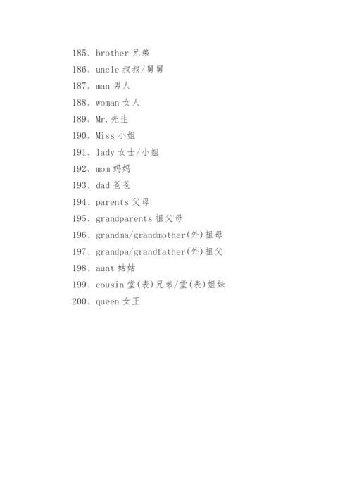 小学六年级英语单词.docx