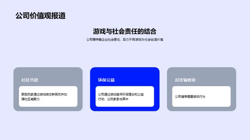 游戏力量，改变社会