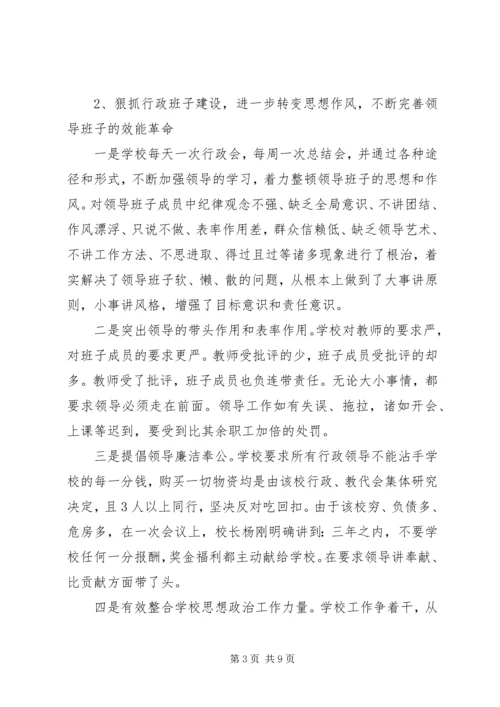 学校思想政治工作汇报 (4).docx