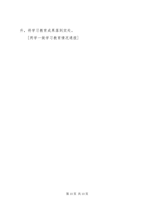 公司开展“两学一做”学习教育情况 (2).docx