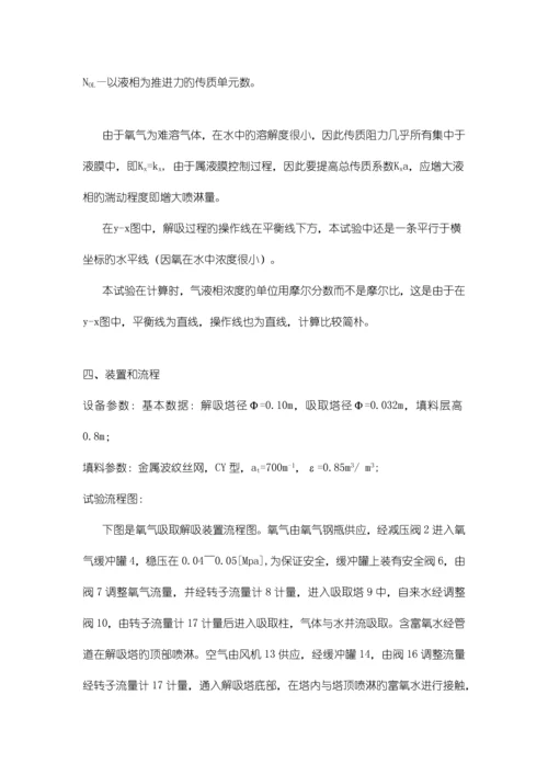 2023年氧解吸实验报告.docx